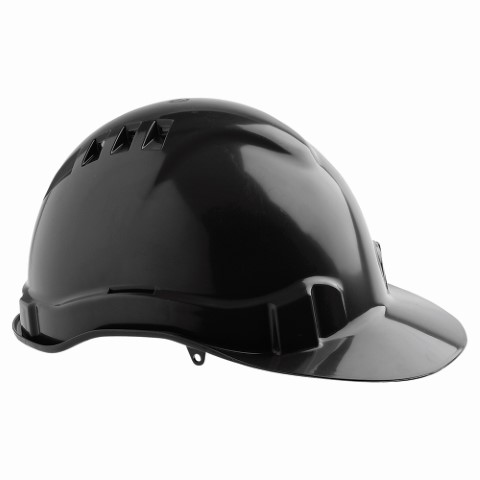 PRO HARD HAT VENTED - BLACK  